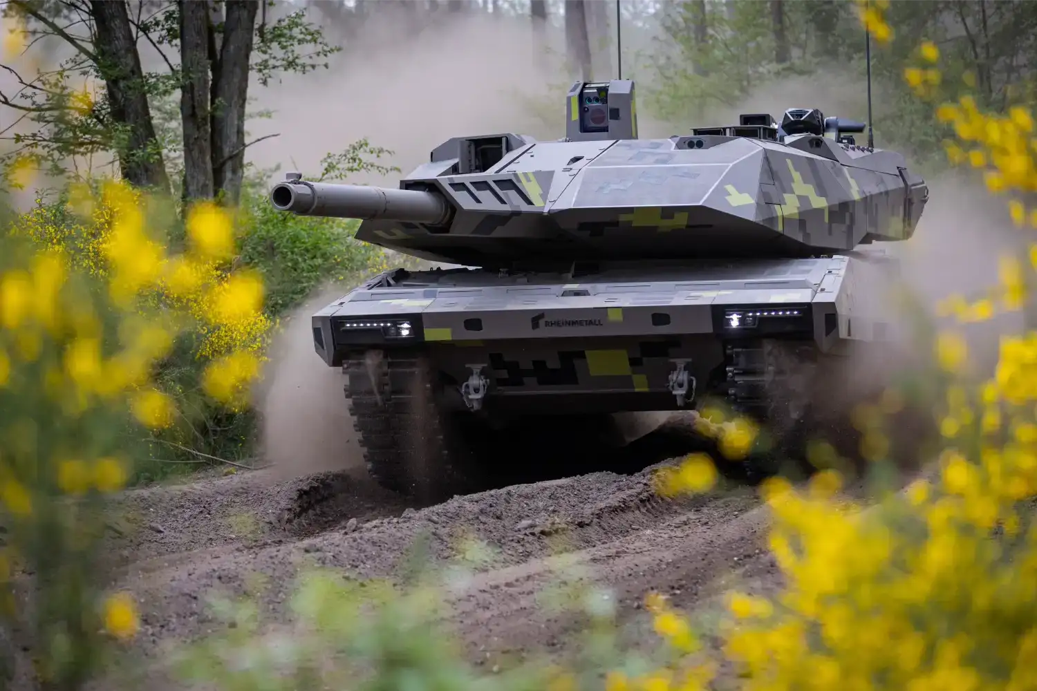 Overdreven koersdaling Rheinmetall
